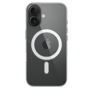 Husa Spate Hard MagSafe pentru iPhone 16 Transparent