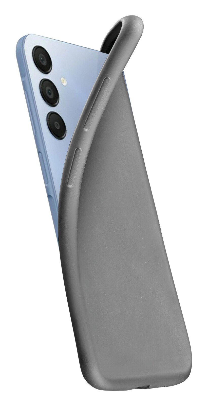 Husa Spate Cellularline Chroma pentru Samsung Galaxy A16 Negru thumb