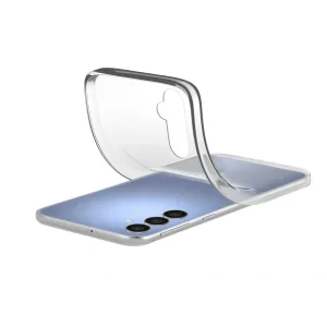 Husa Spate Cellularline Silicon Fine Soft pentru Samsung Galaxy A16 Transparent