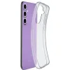 Husa Spate Cellularline Silicone Fine Soft pentru Samsung Galaxy S24 FE 5G Transparent