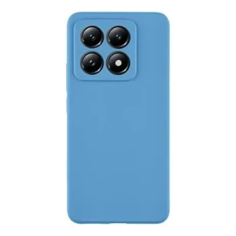 Husa silicon Tactical Velvet Smoothie pentru Xiaomi 14T, Albastru