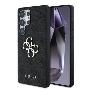 Husa Guess PU 4G Metal Logo pentru Samsung Galaxy S25 Ultra, Gri thumb