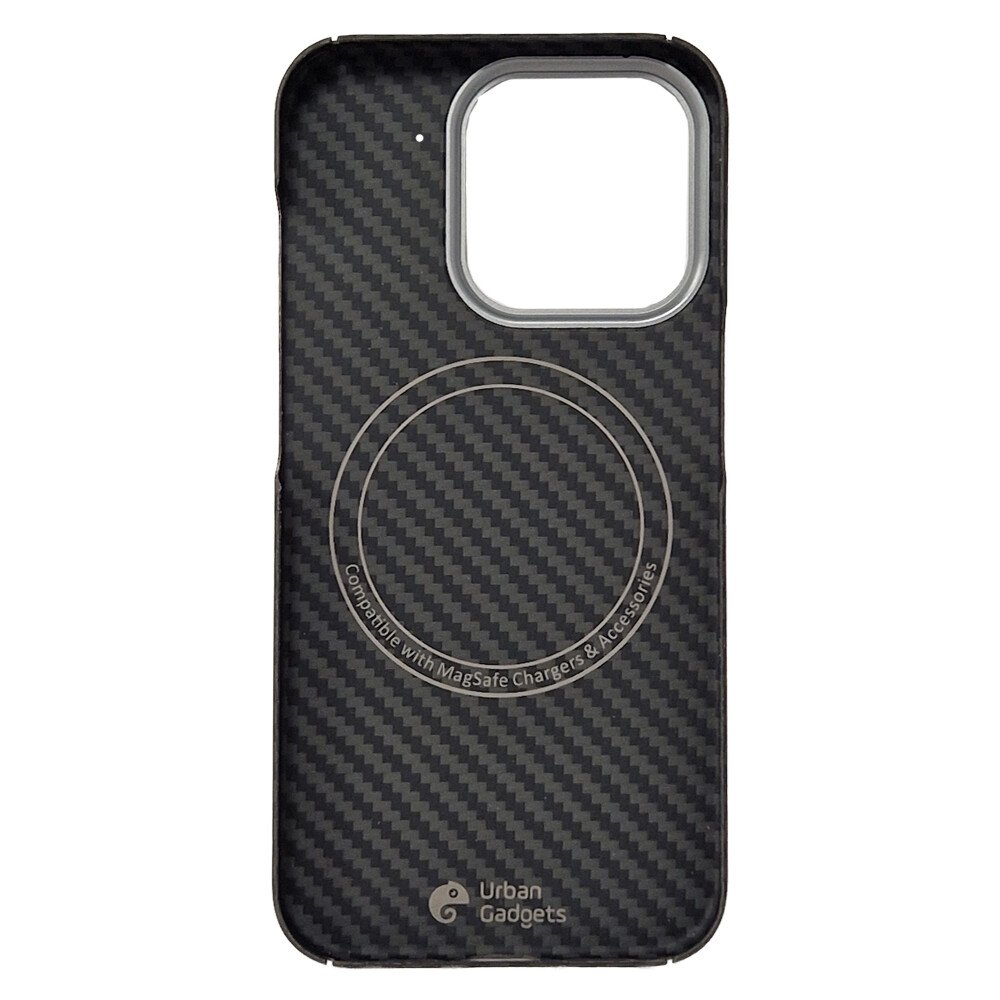 Husa Spate Hard Urban Gadgets MagForce Aramid pentru iPhone 16 Pro Negru thumb