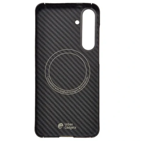 Husa Spate Hard Urban Gadgets MagForce Aramid pentru Samsung Galaxy S24 Plus Negru