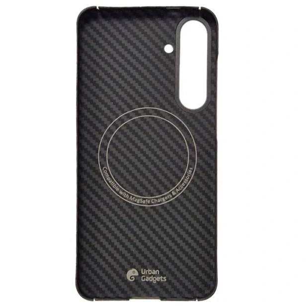 Husa Spate Hard Urban Gadgets MagForce Aramid pentru Samsung Galaxy S24 Plus Negru
