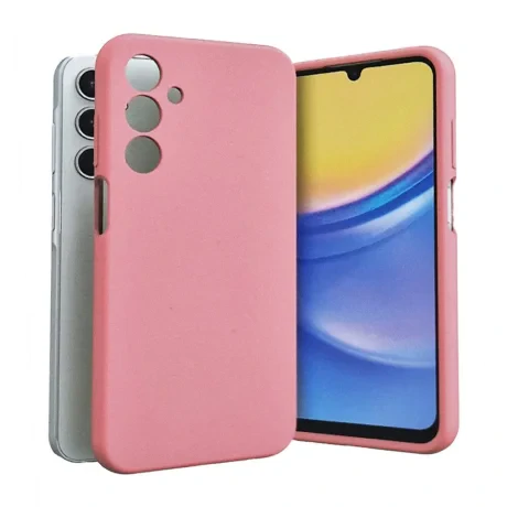 Husa Spate ArareeAero Typo Skin pentru Samsung Galaxy A15 Roz