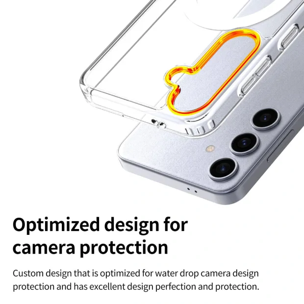 Husa spate Araree Duple M MagSafe pentru Samsung Galaxy S24 Ultra, Transparent