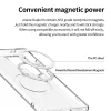 Husa spate Araree Duple M MagSafe pentru Samsung Galaxy S24 Ultra, Transparent