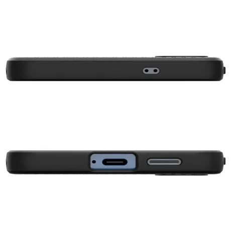 Husa Spate Spigen Liquid Air Mat pentru Samsung Galaxy S25 Negru