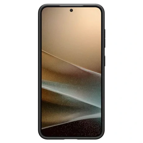 Husa Spate Spigen Liquid Air Mat pentru Samsung Galaxy S25 Negru