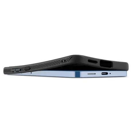 Husa Spate Spigen Liquid Air Mat pentru Samsung Galaxy S25 Negru
