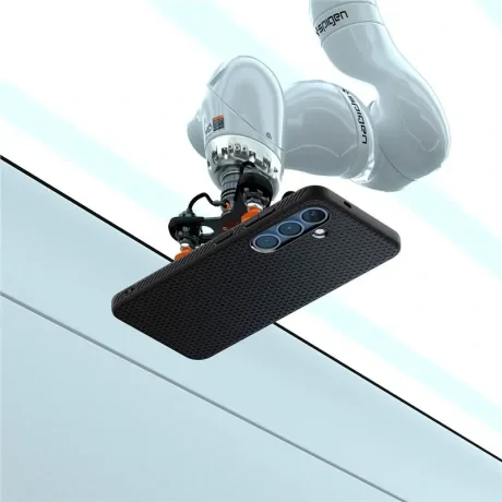 Husa Spate Spigen Liquid Air Mat pentru Samsung Galaxy S25 Negru