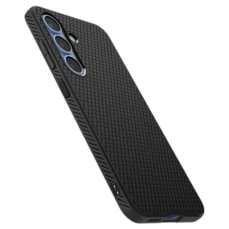 Husa Spate Spigen Liquid Air Mat pentru Samsung Galaxy S25 Negru