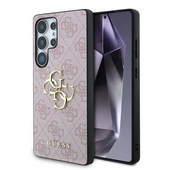 Husa Guess PU 4G Metal Logo pentru Samsung Galaxy S25 Ultra, Roz thumb