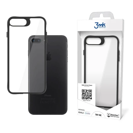 Husa hard Satin Armor Case 3MK  pentru iPhone 7 Plus Negru