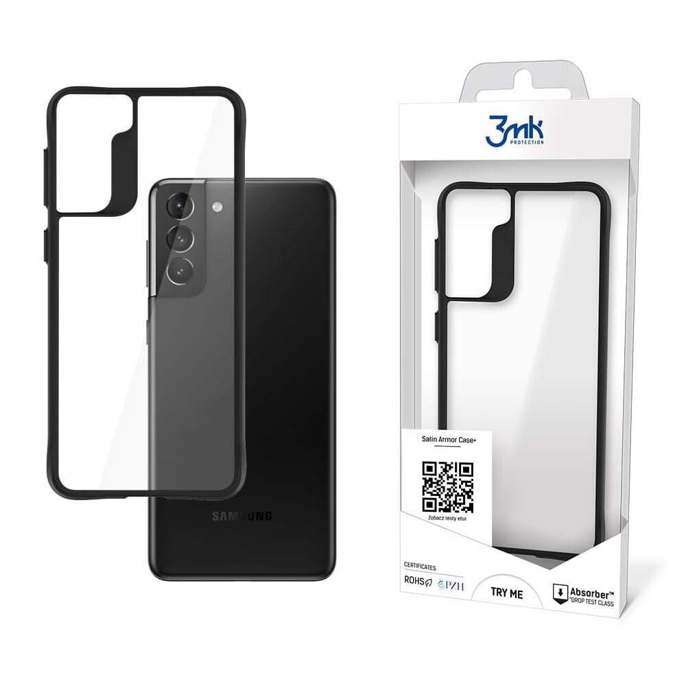 Husa hard Satin Armor Case 3MK  pentru Samsung Galaxy S20 FE Negru thumb