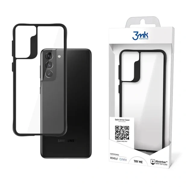 Husa hard Satin Armor Case 3MK  pentru Samsung Galaxy S20 FE Negru