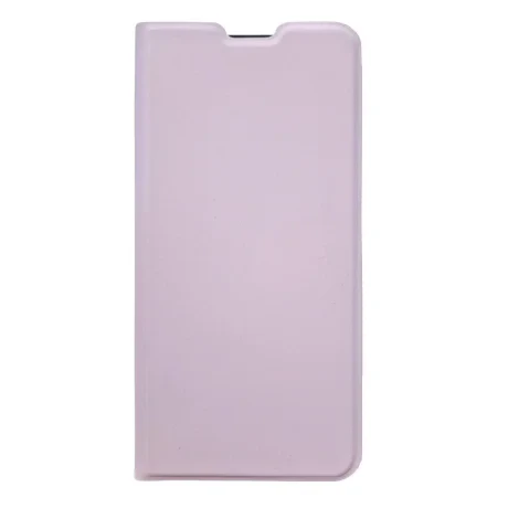 Husa Book Silicon Flip pentru Samsung Galaxy S25 Plus Roz/Mov