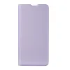 Husa Book Silicon Flip pentru Samsung Galaxy S25 Ultra Roz/Mov