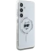 Karl Lagerfeld IML Choupette Head MagSafe pentru  Samsung Galaxy S25 Transparent