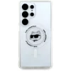 Karl Lagerfeld IML Choupette Head MagSafe pentru Samsung Galaxy S25 Ultra Transparent