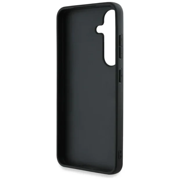 Husa Guess PU 4G Metal Logo pentru Samsung Galaxy S25, Gri