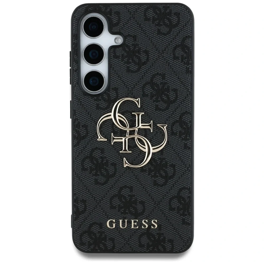 Husa Guess PU 4G Metal Logo pentru Samsung Galaxy S25, Gri thumb