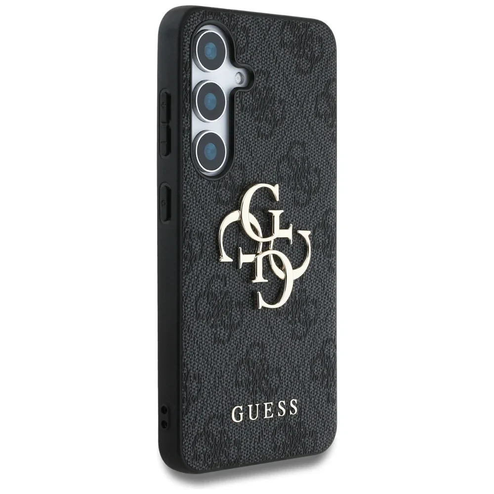 Husa Guess PU 4G Metal Logo pentru Samsung Galaxy S25, Gri thumb