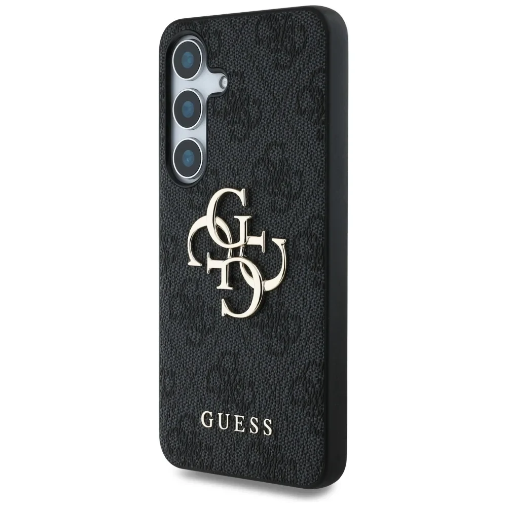 Husa Guess PU 4G Metal Logo pentru Samsung Galaxy S25, Gri thumb