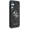 Husa Guess PU 4G Metal Logo pentru Samsung Galaxy S25 Plus, Gri