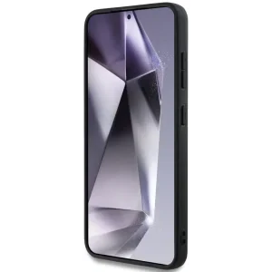 Husa Guess PU 4G Metal Logo pentru Samsung Galaxy S25 Plus, Roz
