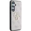 Husa Guess PU 4G Metal Logo pentru Samsung Galaxy S25 Plus, Roz