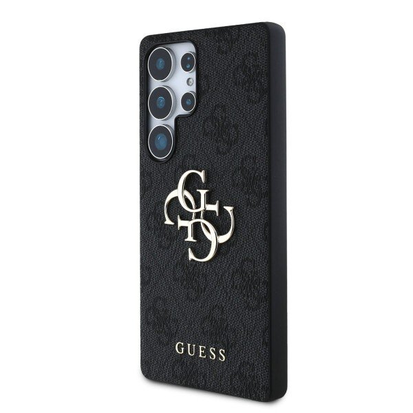 Husa Guess PU 4G Metal Logo pentru Samsung Galaxy S25 Ultra, Gri thumb