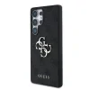 Husa Guess PU 4G Metal Logo pentru Samsung Galaxy S25 Ultra, Gri
