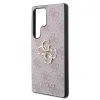 Husa Guess PU 4G Metal Logo pentru Samsung Galaxy S25 Ultra, Roz