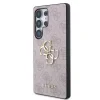 Husa Guess PU 4G Metal Logo pentru Samsung Galaxy S25 Ultra, Roz