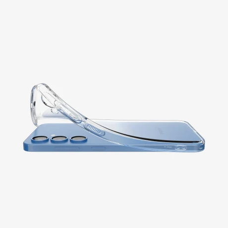 Husa  Spate Spigen Liquid Crystal pentru Samsung Galaxy S25 Transparent