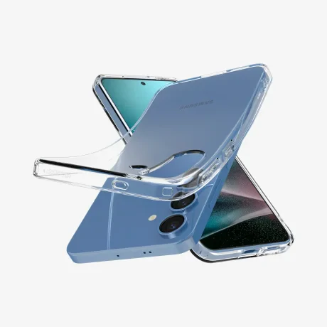 Husa  Spate Spigen Liquid Crystal pentru Samsung Galaxy S25 Transparent
