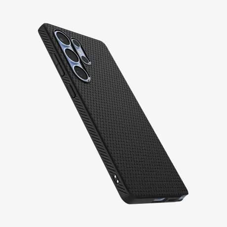 Spigen Liquid Air, pentru Samsung Galaxy S25 Ultra Negru Mat