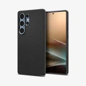 Spigen Liquid Air, pentru Samsung Galaxy S25 Ultra Negru Mat