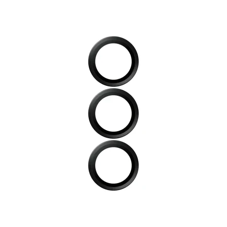 Folie Sticla Camera PanzerGlass Hoops pentru Samsung Galaxy S25 Plus Negru