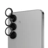 Folie Sticla Camera PanzerGlass Hoops pentru Samsung Galaxy S25 Plus Negru