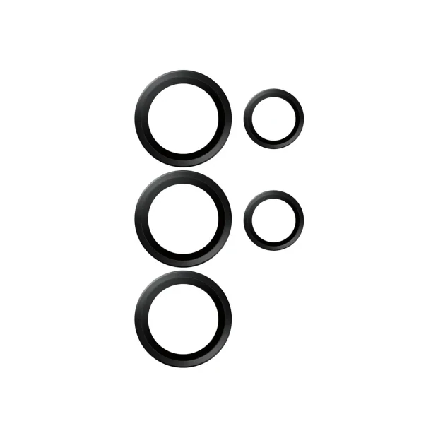 Folie Sticla Camera PanzerGlass Hoops pentru Samsung Galaxy S25  Ultra Negru