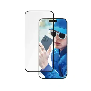 Folie Sticla Ceramic Protection PanzerGlass pentru iPhone 16 Pro No2854 Negru
