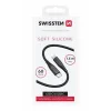 Cablu Date Swissten Soft Silicon USB-C/USB-C 60W 3A 1.5m Negru