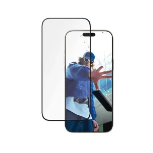 Folie Sticla Ceramic Protection PanzerGlass pentru iPhone 16 Pro Max No2856 Negru