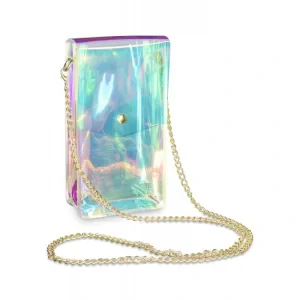 Geanta Universala Cellularline Iridescent Transparent