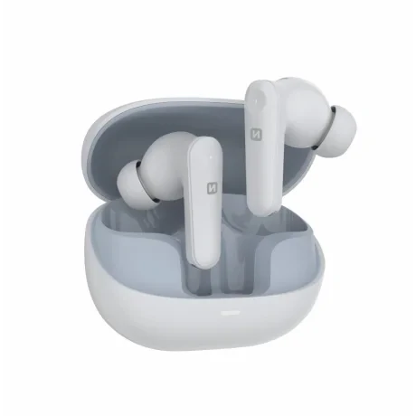 Casti Bluetooth Swissten ANC Focus Alb
