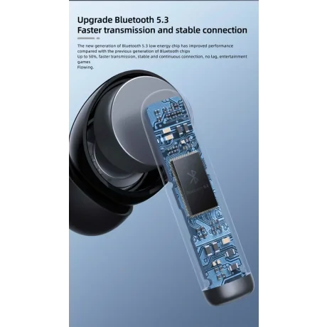 Casti Bluetooth Swissten ANC Focus Negru