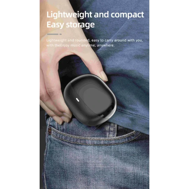 Casti Bluetooth Swissten ANC Focus Negru